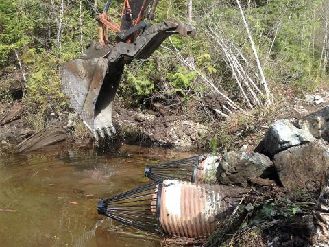 Beaver Cone Installation